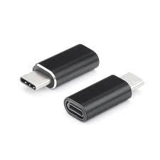 Adapter Ładowarki iPhone/USB Typ C Czarny - 138758