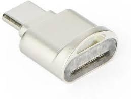 Adapter / Czytnik kart pamięci MicroSD - USB Typ C - 186689