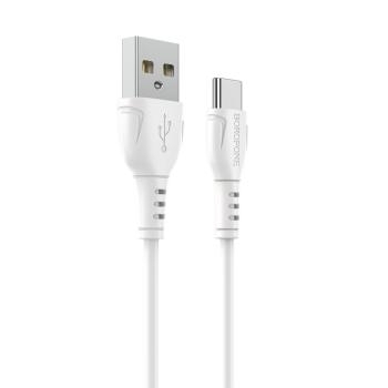 Kabel USB Typ C Borofone BX51 Triumph 3A 1m Biały - 146546