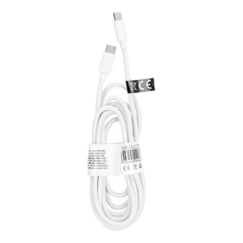 Kabel USB Typ C na USB Typ C Power Delivery PD60W 3A C293 2m Biały - 147725