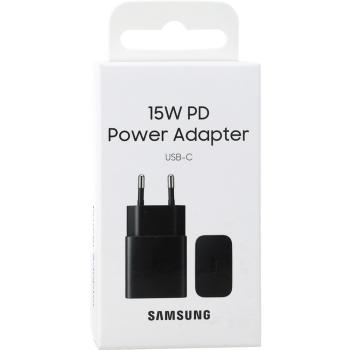 Ładowarka Sieciowa USB Typ C Samsung Fast Charger EP-T1510NBEGEU 2A 15W Czarny - 148319