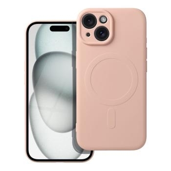 Silicone Mag Cover Apple iPhone 14 Różowy - 149923