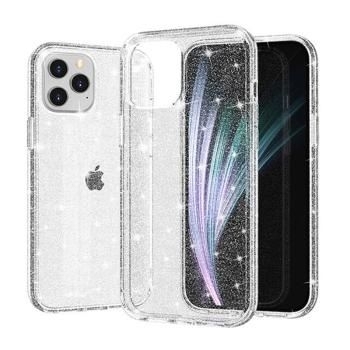 Crystal Glitter Case Apple iPhone 15 Przezroczysty - 157779