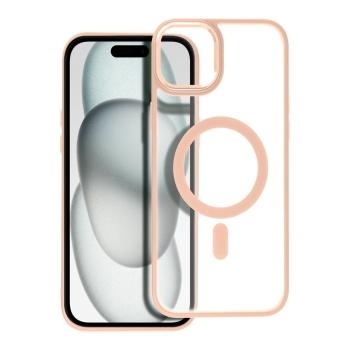 Matte Mag Cover Apple iPhone 15 Plus Różowy - 159150