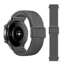 Pasek Smartwatch pleciony 20mm Szary - 159482