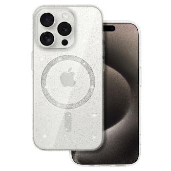 Glitter Magsafe Case Apple iPhone 13 Przezroczysty - 163166