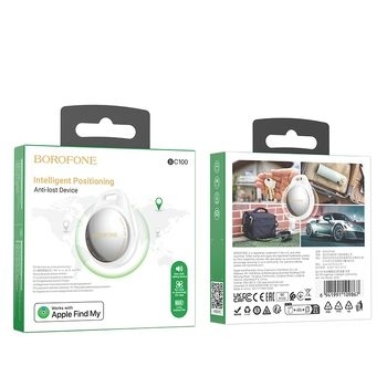 Lokalizator Borofone BC100 Ingenioso Biały - 165172