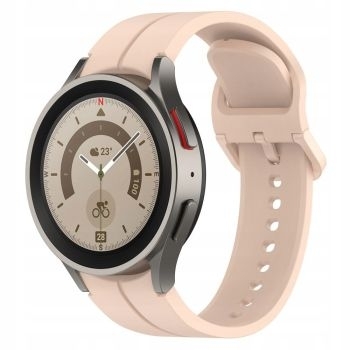 Pasek silikonowy do smartwatcha Samsung Watch 4 / 5 Różowy - 166807