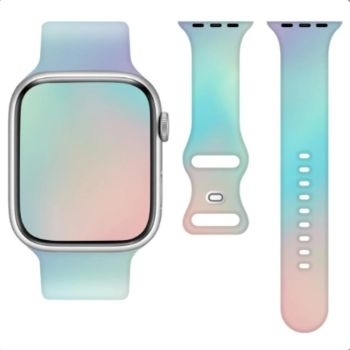 Pasek Silikonowy Apple Watch 38 / 40 / 41mm Miętowy - 167930