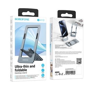 Uchwyt biurkowy Borofone BH112 Kerry Szary - 168662