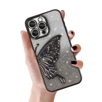 Butterfly Water Case Apple iPhone 15 Pro Czarny - 172415