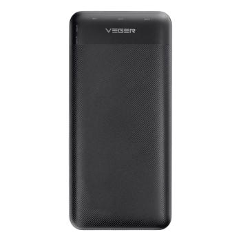 Powerbank 30000 mAh PD QC3.0 3A 20W Veger L30 Czarny - 175171