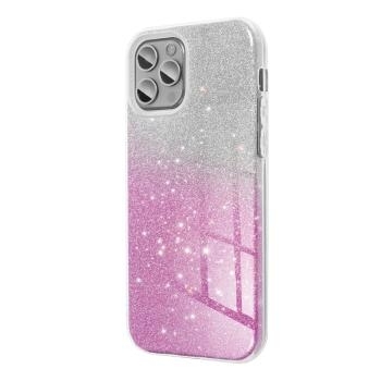 Shining Case Samsung Galaxy A36 5G / A56 5G  Przezroczysty/Różowy - 200496