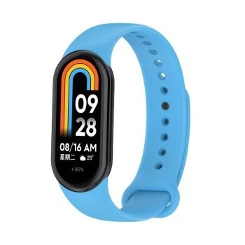 Pasek Silikonowy Xiaomi Mi Band 9 / M9 / 8 / M8 Niebieski - 177152