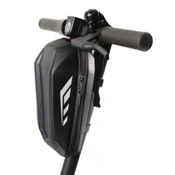 Torba na rower/hulajnogę na kierownicę wodoodporna z zamkiem FSBFB-453-1 Czarny - 177436