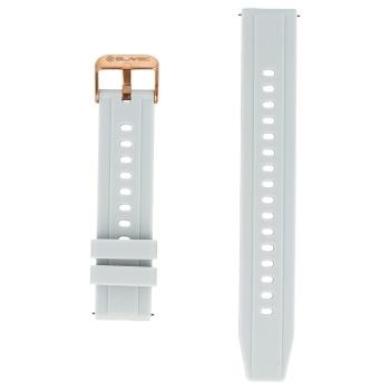 Pasek Silikonowy Blavec W17 Amber 18mm Jasny Szary - 178071