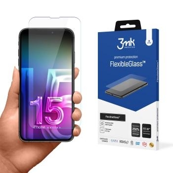 Szkło Premium 3mk FlexibleGlass v2.0 Apple iPhone 15 Pro - 181163