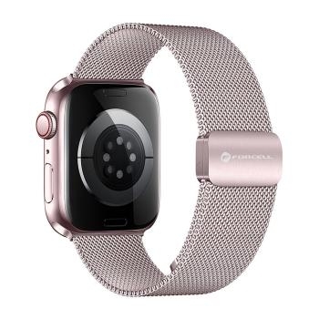 Pasek magnetyczny stal Apple Watch Forcell F-Design FA14  42 / 44 / 45 / 49 mm Różowy - 182959