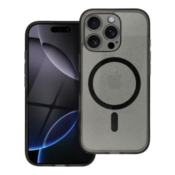 Clear Mag Cover Apple iPhone 15 Czarny Glitter - 183088