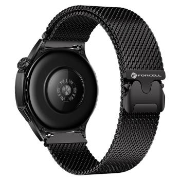 Pasek magnetyczny stal 20 mm Samsung Galaxy Watch Forcell F-Design FS10 Czarny - 183777