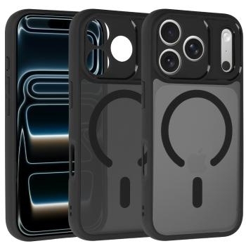 Full Matte Mag Cover Apple iPhone 17 Pro Czarny - 184281