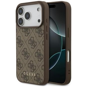 Markowy Hard Case Guess PU 4G Classic Apple iPhone 17 Pro Brązowy - 184352