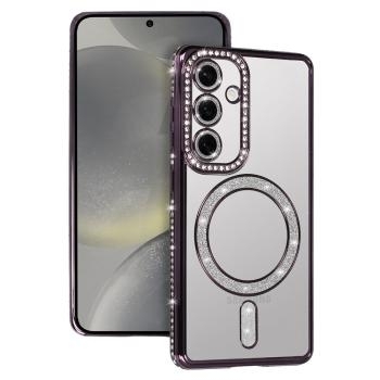 Bling Magsafe Case Samsung Galaxy A36 5G / A56 5G Fioletowy - 200331