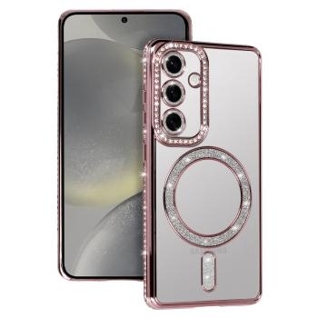 Bling Magsafe Case Samsung Galaxy A36 5G / A56 5G Różowy - 200347