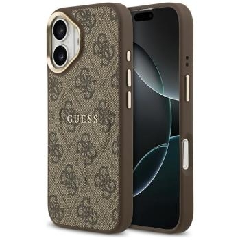 Markowy Hard Case Guess PU 4G W Classic Apple iPhone 17 Brązowy - 197924