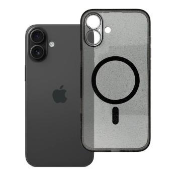 Clear Mag Cover Apple iPhone 16 Plus Glitter Czarny - 199022