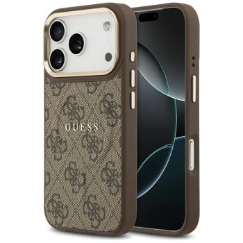 Markowy Hard Case Guess PU 4G W  Classic Apple iPhone 17 Pro Brązowy - 199517