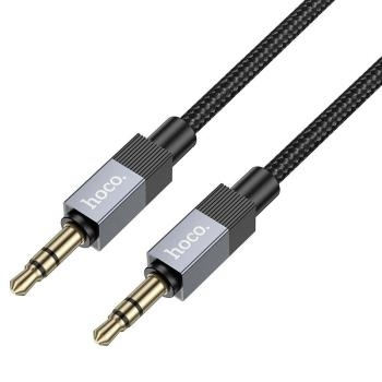 Kabel AUX Jack 3,5 mm (męski) do Jack 3,5 mm (męski) Hoco 1m UPA32 Czarny - 200851