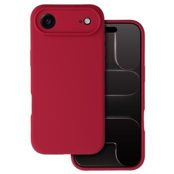 Silicone Lite Case Apple iPhone 17 Air Bordowy - 204253