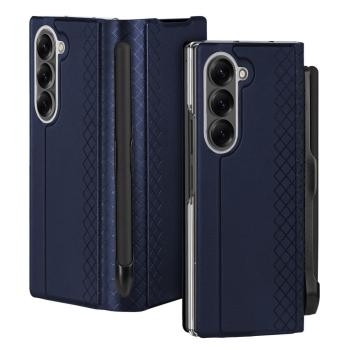 Markowy Book Dux Ducis Bril Pen Holder Samsung Galaxy Z Fold 7 Niebieski - 207486