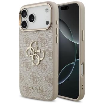Markowy Hard Case Guess PU W/ Big 4G Classic Logo Apple iPhone 17 Pro Max /18 Pro Max Różowe Złoto - 207674