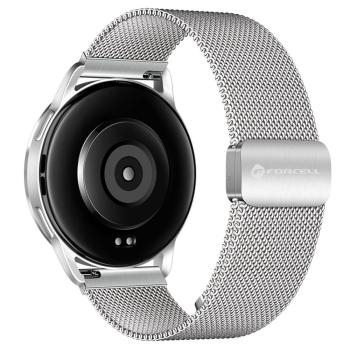 Pasek magnetyczny stal 22mm Samsung Galaxy Watch Forcell F-Design FS11 Srebrny - 207801