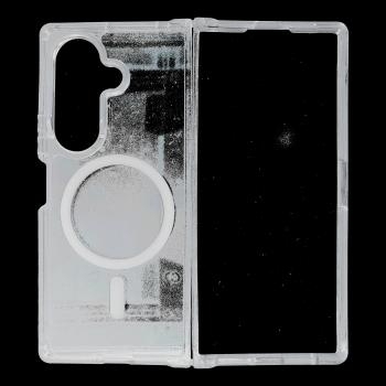 Markowy Silikon 4sF-S Clear z MagSafe Samsung Galaxy Z Fold 8 Ultra Przezroczysty - 207828