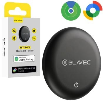 Lokalizator GPS Tag Blavec BTG-01 - Bluetooth Tracker Dual Apple & Android Czarny - 207874