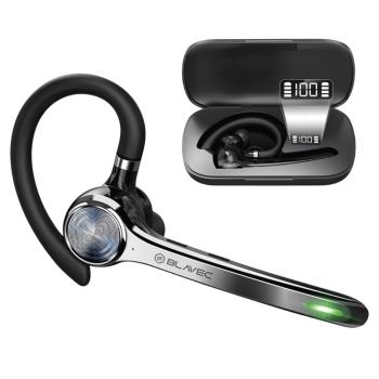 Słuchawka Bezprzewodowa Bluetooth Blavec Talk 1 Multipoint + Power bank Czarny - 208748
