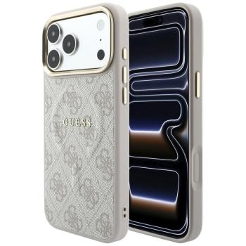 Markowy Hard Case Guess Embossed 4G Classic MagSafe Apple iPhone 18 Pro / 17 Pro Różowy - 207988