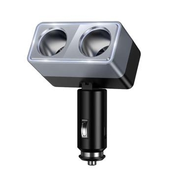 Rozdzielacz gniazda zapalniczki Hoco 2 porty max 240W 24V Z65 Czarny - 208627