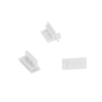 Zatyczka zaślepka przeciw kurzowi silikonowa USB Biały - 208046