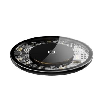 Ładowarka Indukcyjna Baseus Simple CCALL-AJK01 Przezroczysta