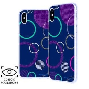 Jelly Da Vinci Apple iPhone 7 Plus/ 8 Plus Wzór Niebieski