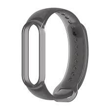 Pasek Xiaomi Mi Band 5 / 6 / 7 Półprzezroczysty Czarny