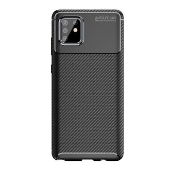 Carbon Fiber Samsung Galaxy A20S Czarny