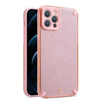 Armor Glitter Case Apple iPhone 12/12S Różowy