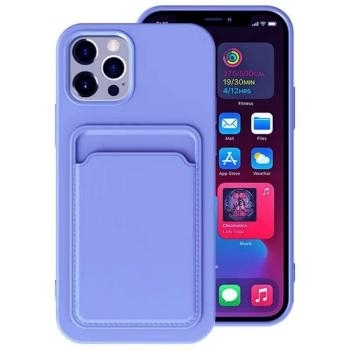 Card Case Apple iPhone 7 / 8 / SE 2020 / SE 2022 Fioletowy