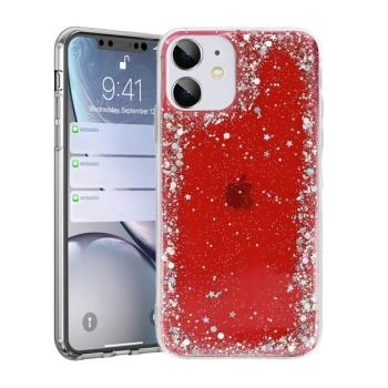 Brilliant Clear Case Apple iPhone 11 Pro Czerwony