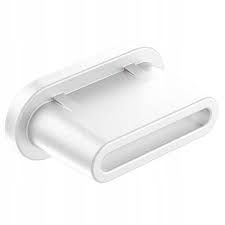 Zatyczka zaślepka przeciw kurzowi silikonowa Typ C Biały